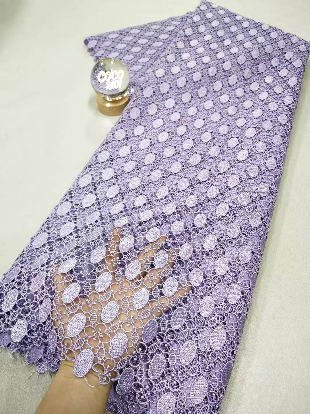 2026 High-Quality African Nige - Glitter Tablecloth 评论和价格
