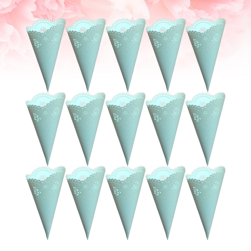 20Pcs Hollow Confetti Holders  - Papercraft Supply Confetti 评论和价格