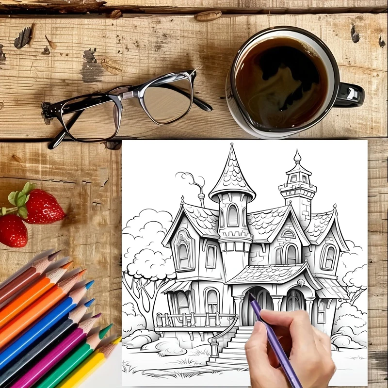 Haunted House Coloring Book fo - Supply Event 评论和价格