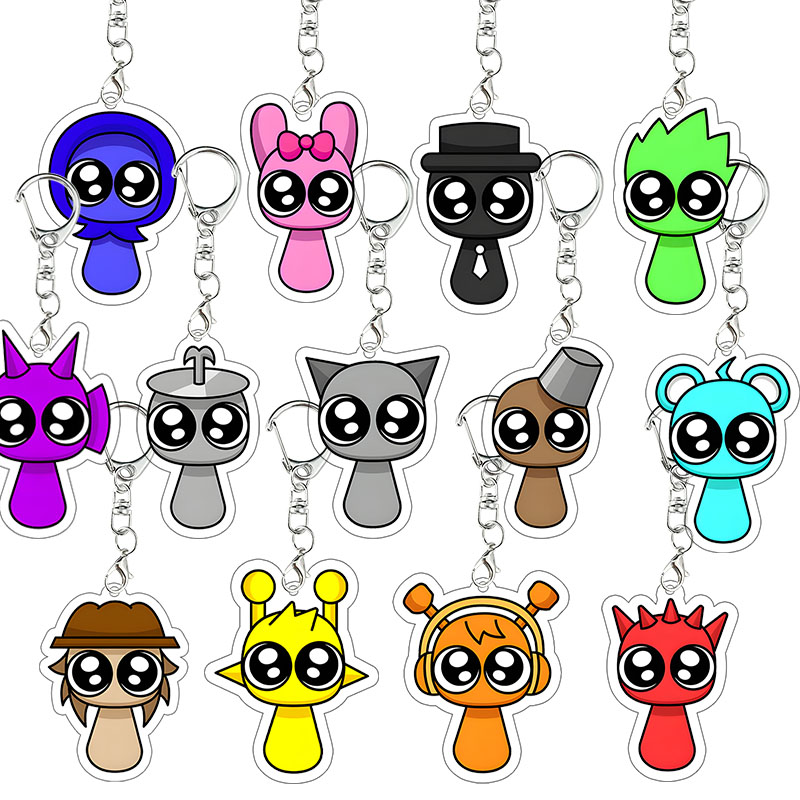 Sprunki Acrylic Keychain Wenda - Supply Event 评论和价格