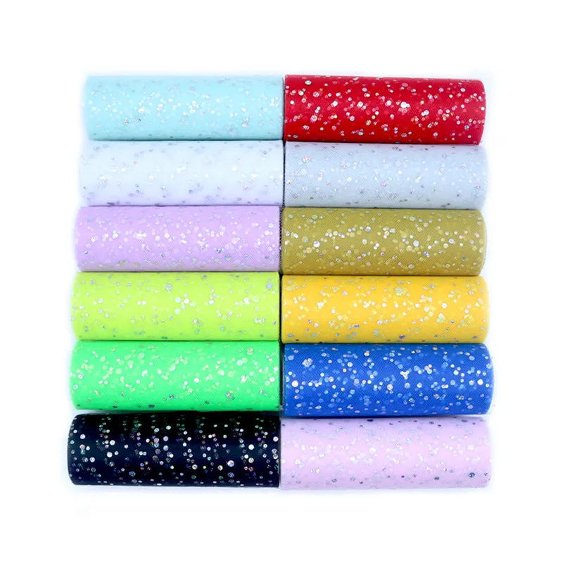 Glitter Sequin Tulle Roll 15cm - Glitter Tablecloth 评论和价格