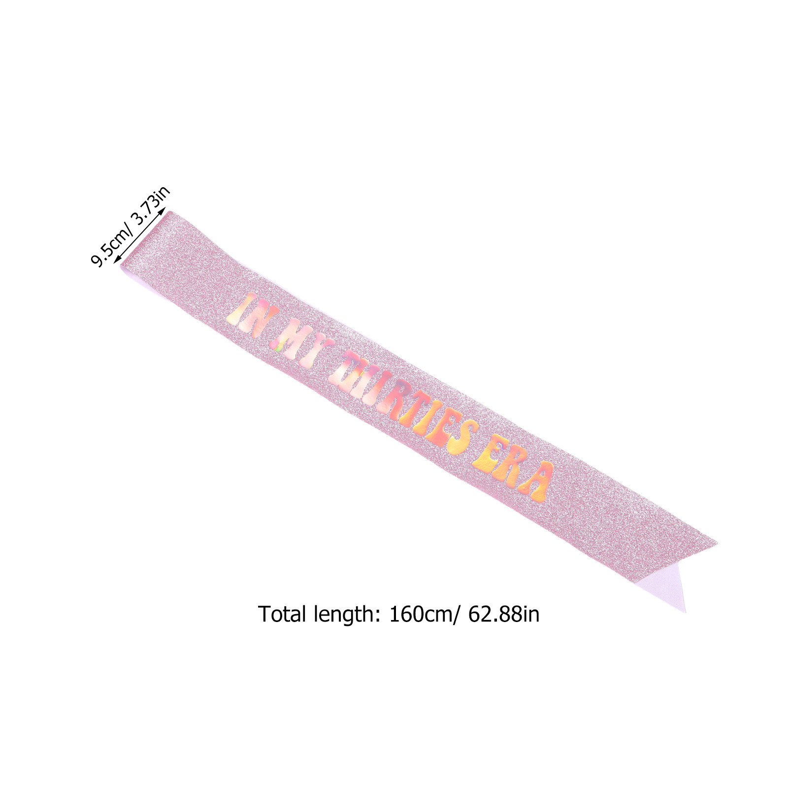 in My Thirties Era Birthday Sa - Birthday Sash Glitter 评论和价格
